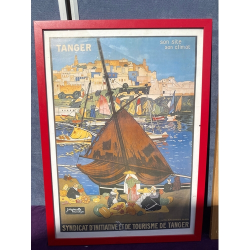 668 - Two interesting framed posters