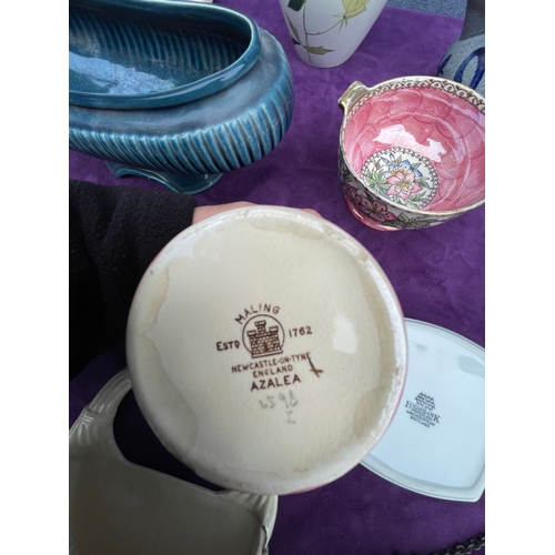 201 - Collection of art pottery and ceramics