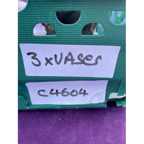 204 - Three miscellaneous ceramic vases