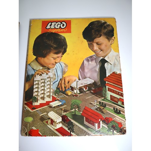 206 - Two Vintage Lego System Board 1960’s Large Road Board