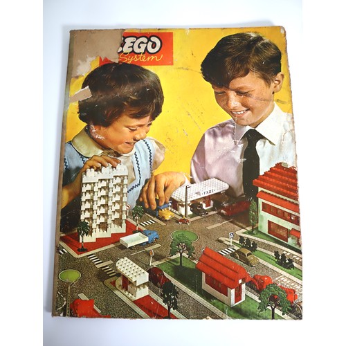 206 - Two Vintage Lego System Board 1960’s Large Road Board