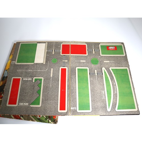 206 - Two Vintage Lego System Board 1960’s Large Road Board