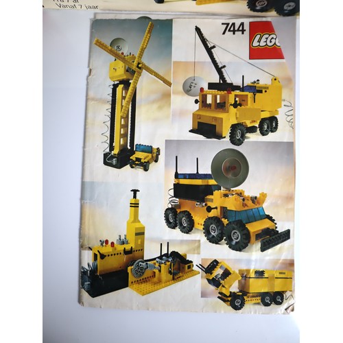 207 - Vintage Lego Technic Sets 744 & 8040 boxed