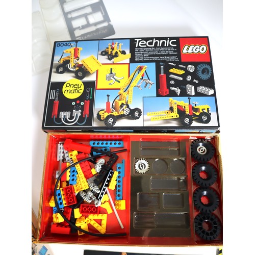 207 - Vintage Lego Technic Sets 744 & 8040 boxed