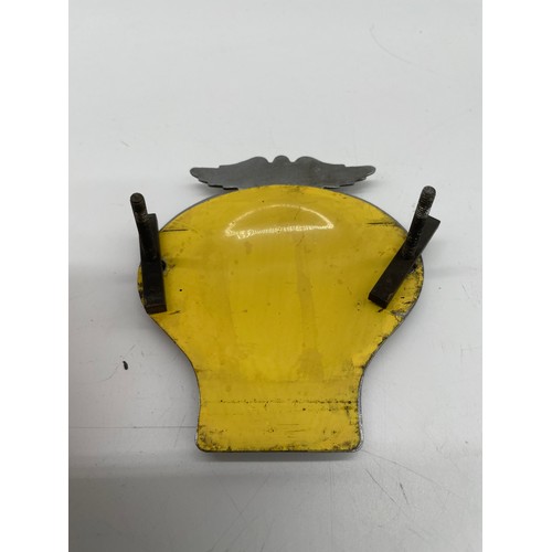 220 - Brass Milners Safe plaque, AA Car Plaque, dummy Ammunition shell and AEC truck