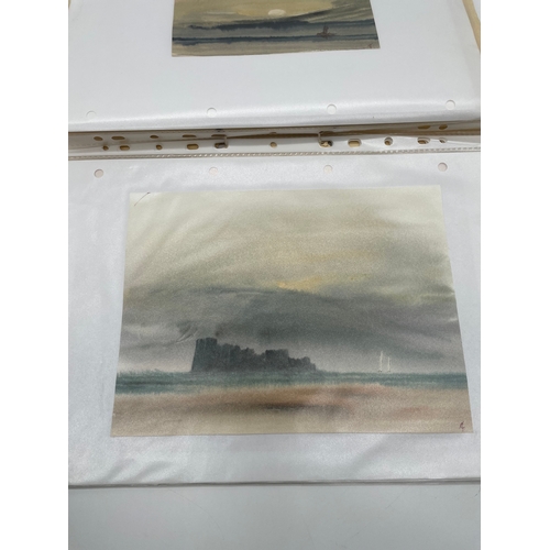 223 - A collection of Trevor Castle watercolours