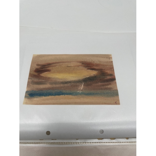 223 - A collection of Trevor Castle watercolours