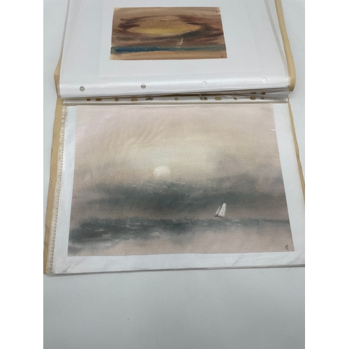 223 - A collection of Trevor Castle watercolours