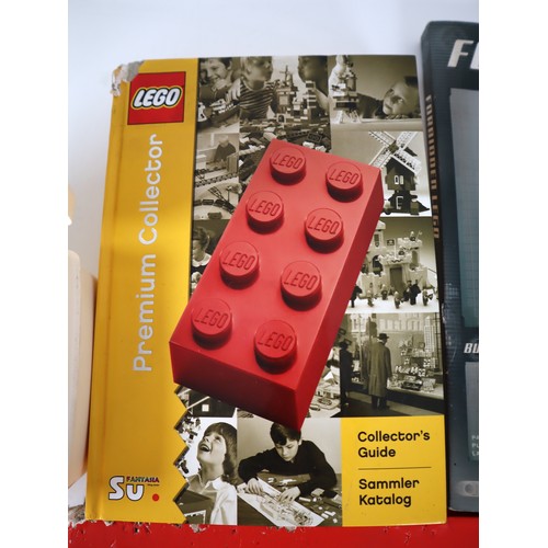 193 - LEGO Premium Collector Guide Limited Edition Hardback, 50 Years of the Lego Brick + others books and... 