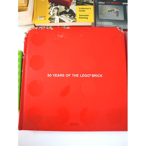 193 - LEGO Premium Collector Guide Limited Edition Hardback, 50 Years of the Lego Brick + others books and... 