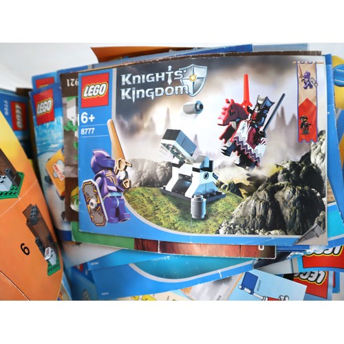 196 - LEGO - Large collection of Lego City Instruction Manuals / Booklets for various sets + others over 1... 