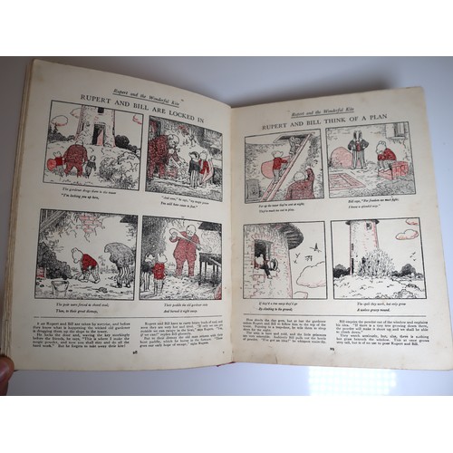 1 - 1936 The New Adventures of Rupert First Edition First Rupert Bear Annual Alfred Bestall -  The first... 