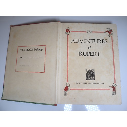 4 - 1939 The Adventures of Rupert - Rupert Bear Annual Alfred Bestall First Edition