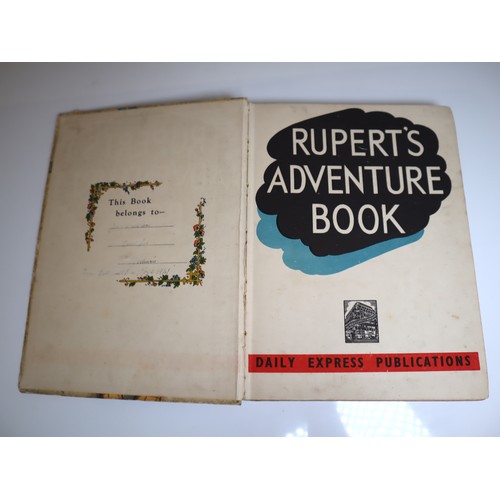 5 - 1940 Rupert's Adventure Book - Rupert Bear Annual Alfred Bestall First Edition