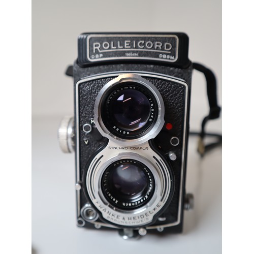 25 - Franke & Heidecke Rolleicord TLR Va Type 1 Camera Serial 1565494