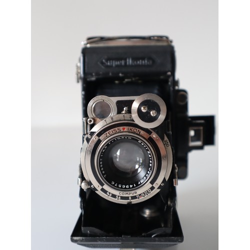 38 - Zeiss Ikon Super Ikonta Folding Range Finder Camera (2), Ensign Selfix 820 Special , Ensign Epsilon ... 