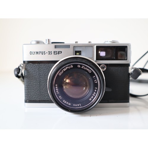 50 - Olympus 35 mm Cameras - 35 SP w/ 1:1,7 42mm lens & PEN-EE S w/1:2,8 30mm lens