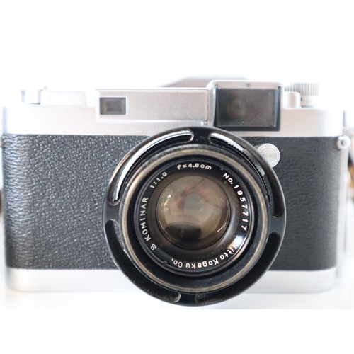 59 - Vintage 35mm Cameras - Walz 35-s w/ S Kominar 1:1.9 4.8cm lens, Canter Beauty, Nikon Nikkormat FT w/... 