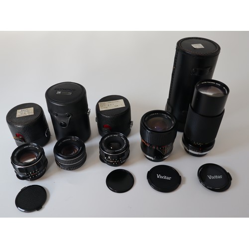 70 - Vintage Camera lenses - Sirius f3.5 -4.5 28-70mm, Takumar 1:2 55m, SMC Takumar f1.8 55mm, SMC Takuma... 