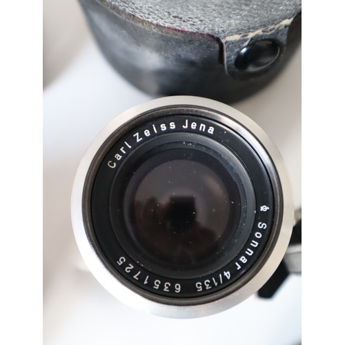 71 - Collection of various vintage camera lenses / adaptors including Petri, Sigma, Carl Zeiss, Jhagee, T... 