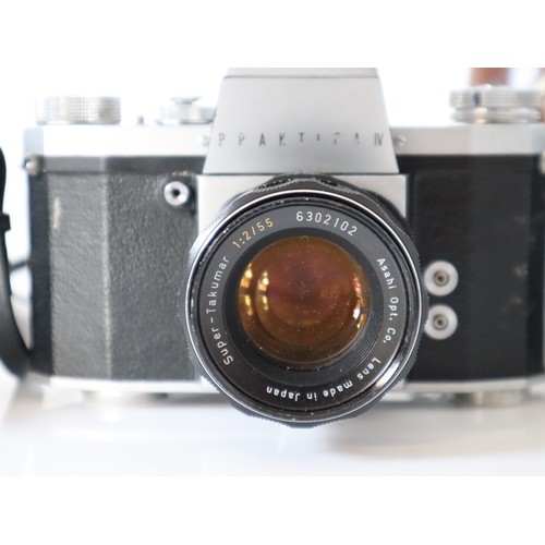 80 - Vintage Praktica 35mm Cameras - Praktica IV F w/ Travenon 1:4,5/135 R Camera Lens , IIa Carl Zeiss 5... 