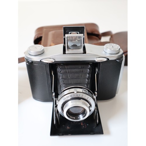 88 - Ensign Selfix 12-20 (2) & Zeiss Ikon Jcanette Vintage Folding Cameras