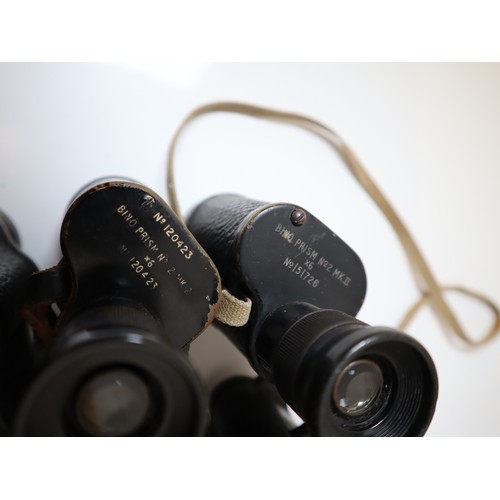 89 - WW2 Binoculars - Kershaw Binoculars BINO PRISM NO. 2 MK2 x6 1942 (2), Kershaw Binoculars BINO PRISM ... 