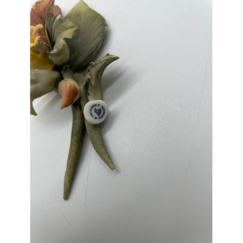 232 - Collection of floral inspired ceramics including Capodimonte