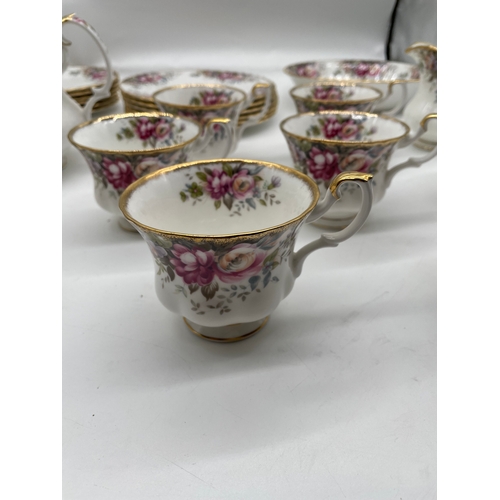 234 - Royal Albert Bone china floral design tea set.