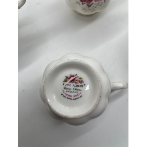 234 - Royal Albert Bone china floral design tea set.