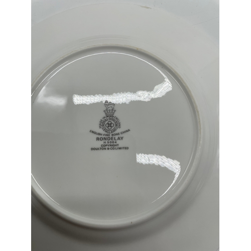 236 - Royal Doulton Rondelay Cups and saucers