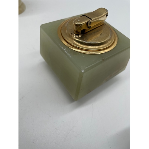 238 - A collection of table lighters