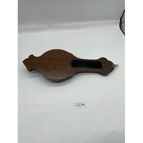 254 - Vintage wall hanging Barometer