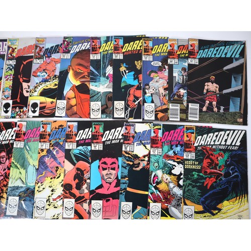 112 - Marvel Comics - A group of 1980-90's Daredevil Comics