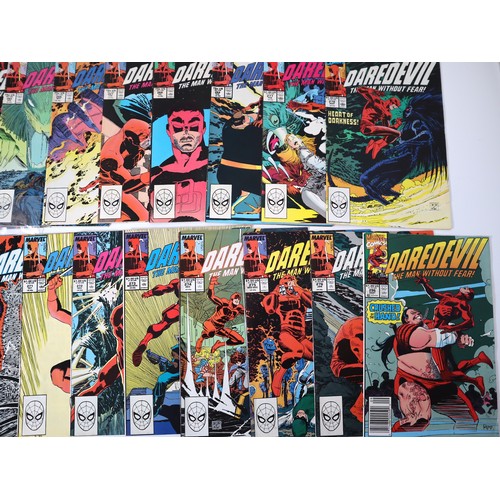 112 - Marvel Comics - A group of 1980-90's Daredevil Comics