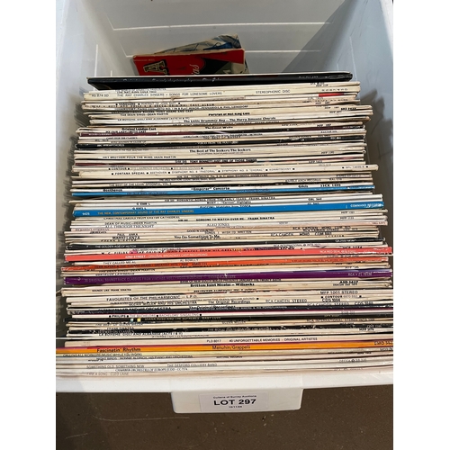 297 - Collection of easy listening Vinyls.
