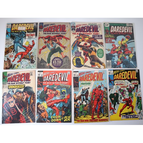 113 - Marvel Comics - Group of eight 1960's Daredevil Comics