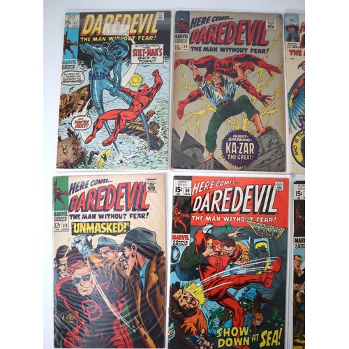 113 - Marvel Comics - Group of eight 1960's Daredevil Comics