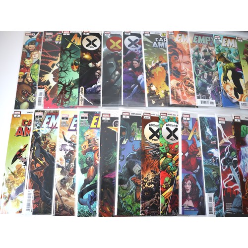 119 - Marvel Empyre Comics - Collection of X-Men, Captain America, captain Marvel, Avengers & Fantastic Fo... 