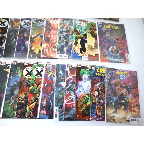 119 - Marvel Empyre Comics - Collection of X-Men, Captain America, captain Marvel, Avengers & Fantastic Fo... 