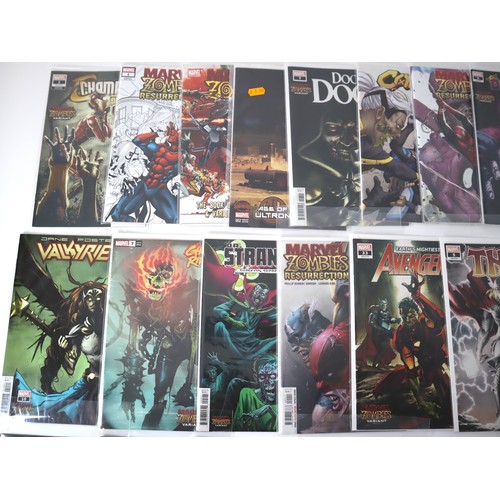 121 - Marvel Comics - Collection of Zombie Resurrection and Zombie variants story arcs