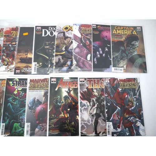 121 - Marvel Comics - Collection of Zombie Resurrection and Zombie variants story arcs