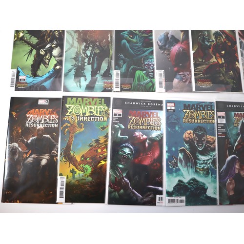 121 - Marvel Comics - Collection of Zombie Resurrection and Zombie variants story arcs