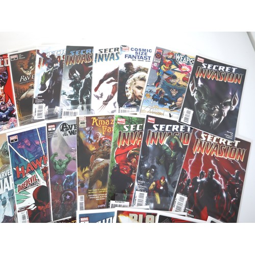 134 - Marvel Comics - A group of marvel comics with various variant covers