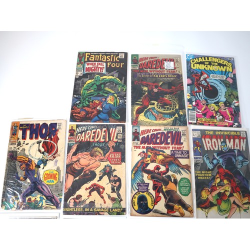 137 - 1960 - 80's Comics including Fantastic Four, Iron Man, Daredevil, The Avengers