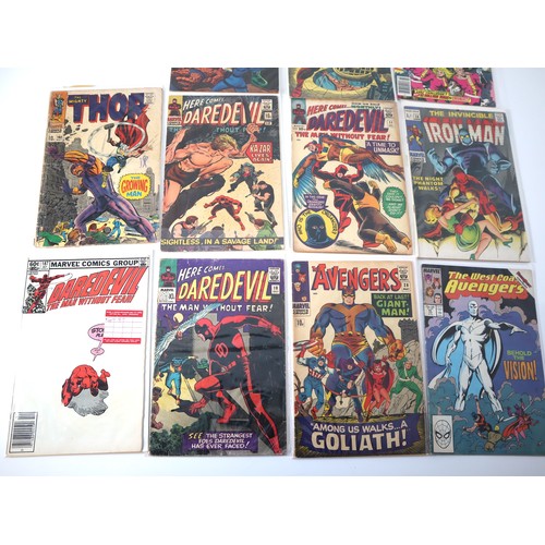 137 - 1960 - 80's Comics including Fantastic Four, Iron Man, Daredevil, The Avengers