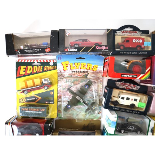 153 - A group of boxed metal and plastic model cars / commercial vehicles 1980-90's including Matchbox, No... 