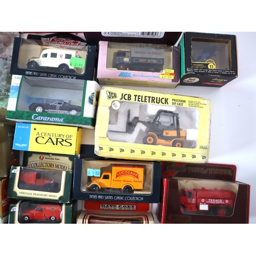 153 - A group of boxed metal and plastic model cars / commercial vehicles 1980-90's including Matchbox, No... 