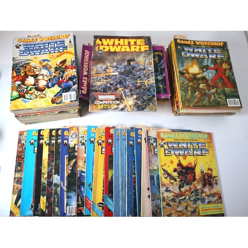 164 - Large collection of 1980-1990's Games Workshop White Dwarf Magazines circa 80 +