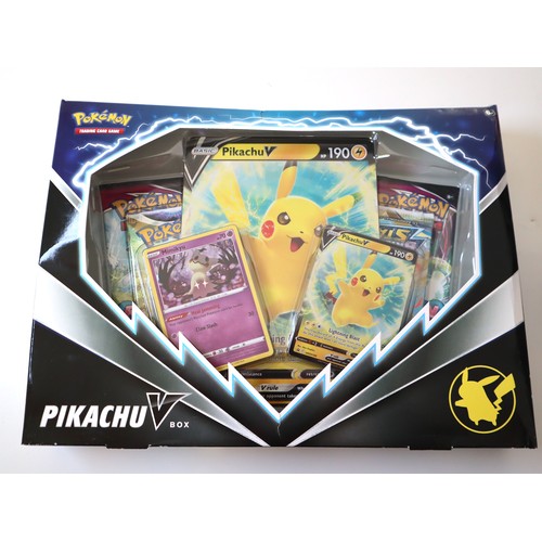 171 - Pokemon TCG : Sealed Pikachu V Box, Charizard ex Premium Collection Box + Shrouded Fable ETB